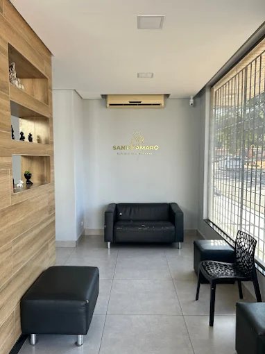 Sala de espera da clínica